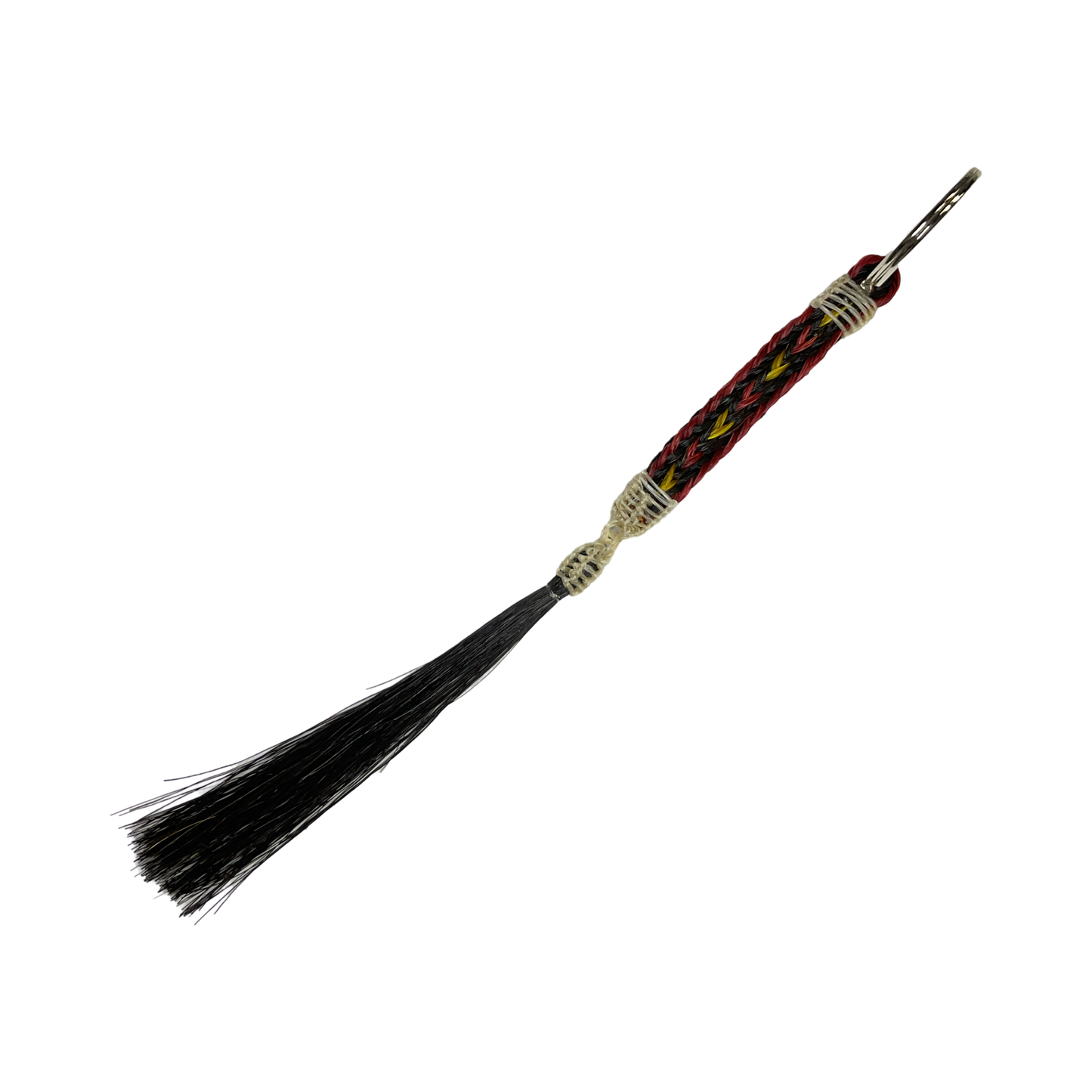LLW Flat Horse Hair Keychain
