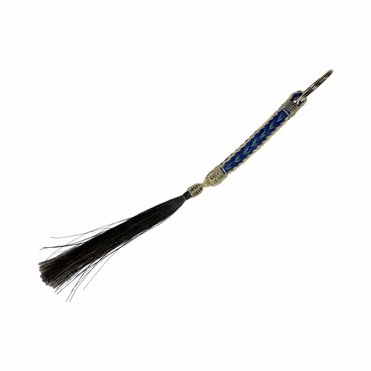LLW Flat Horse Hair Keychain