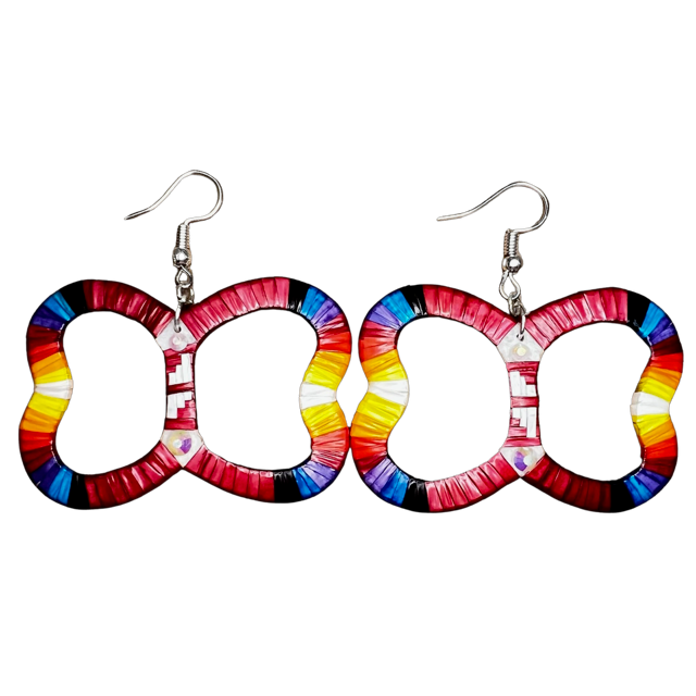 MRC Quill Butterfly Earrings