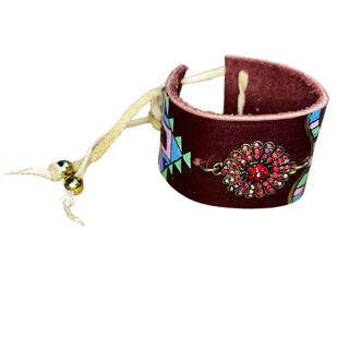 LTB Hand Cut Leather Bracelet