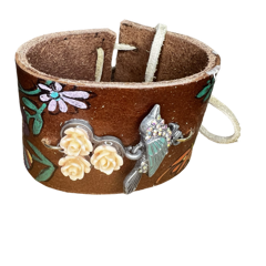 LTB Hand Cut Leather Bracelet