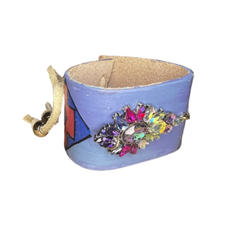 LTB Hand Cut Leather Bracelet