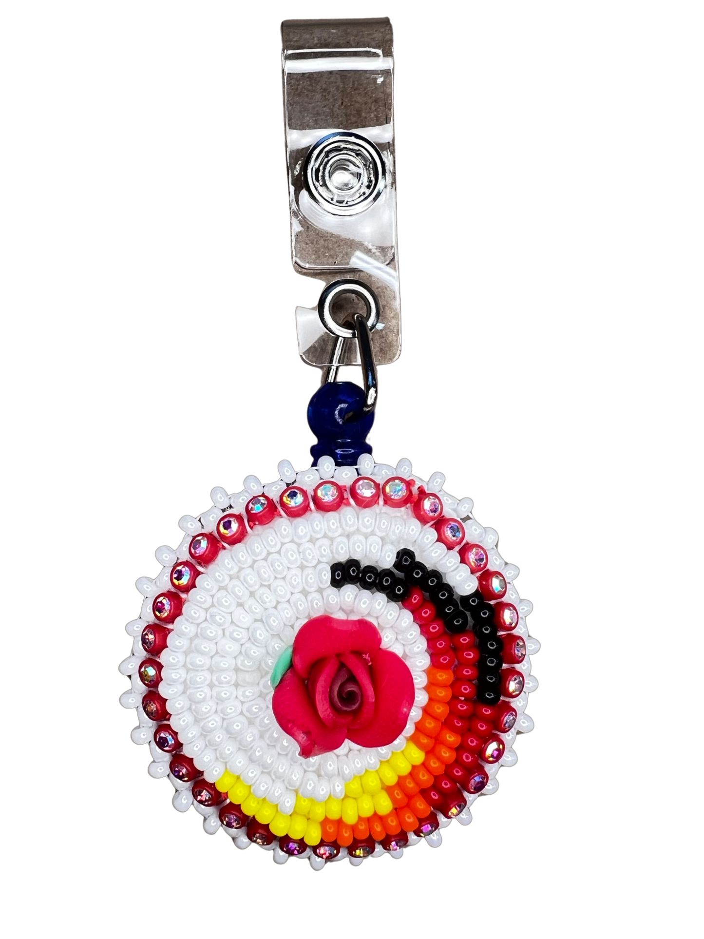 NF Beaded Badge Reel