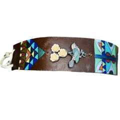 LTB Hand Cut Leather Bracelet