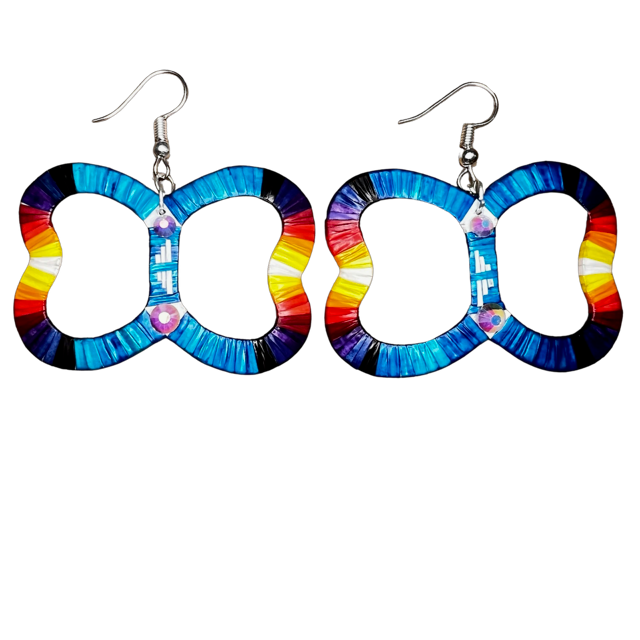 MRC Quill Butterfly Earrings