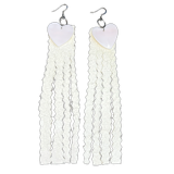 AM Tan Hide Earrings