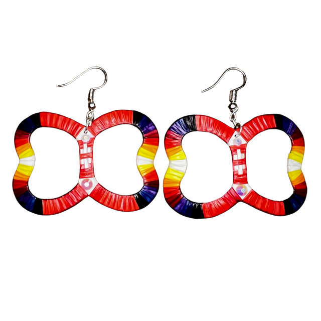 MRC Quill Butterfly Earrings