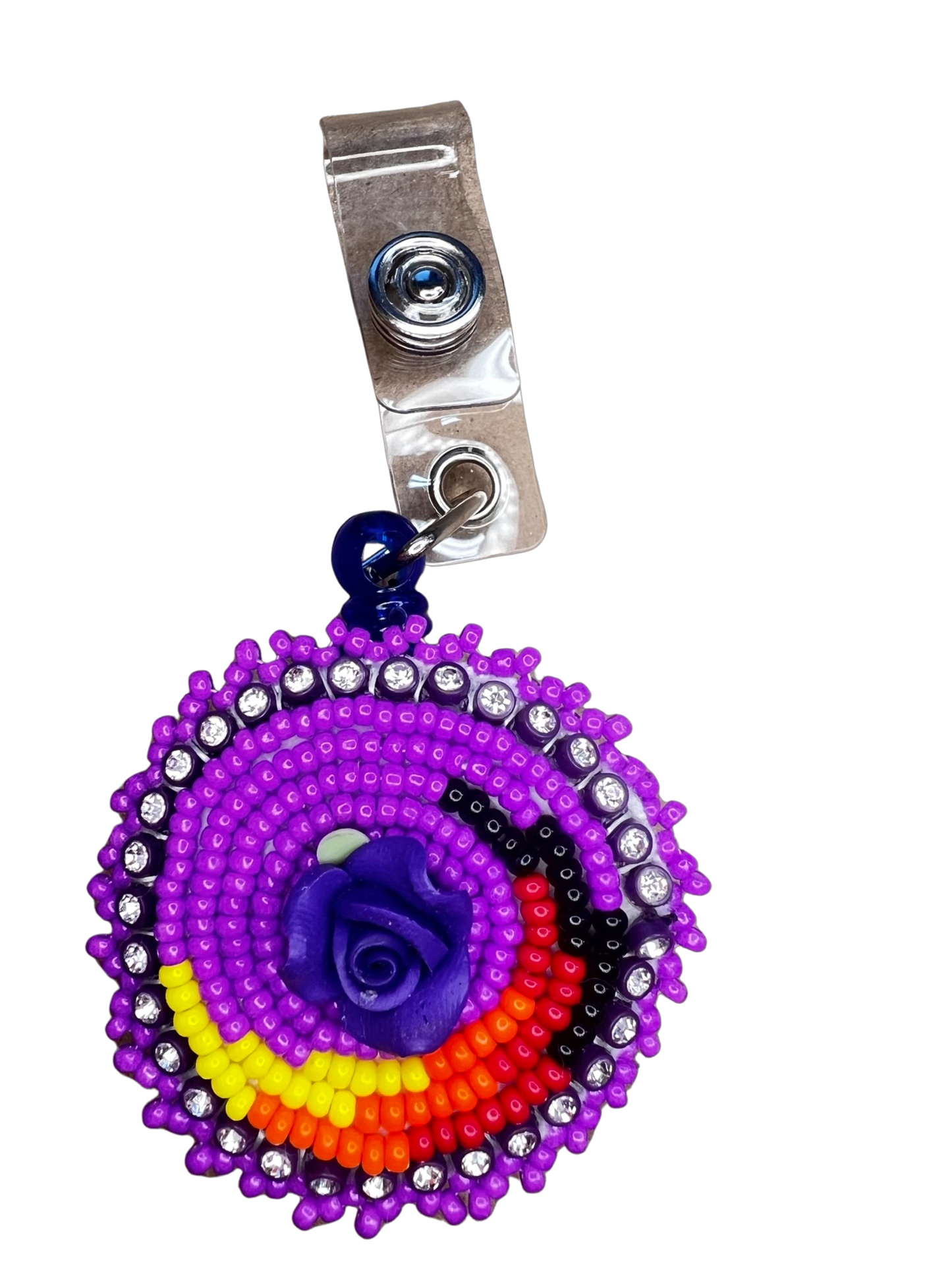 NF Beaded Badge Reel