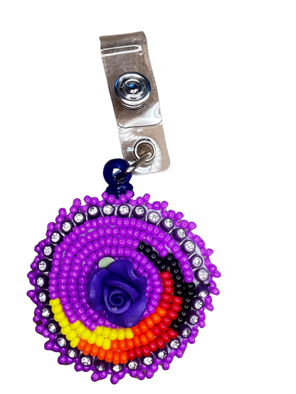 NF Beaded Badge Reel