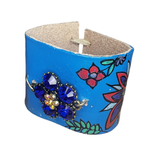 LTB Hand Cut Leather Bracelet