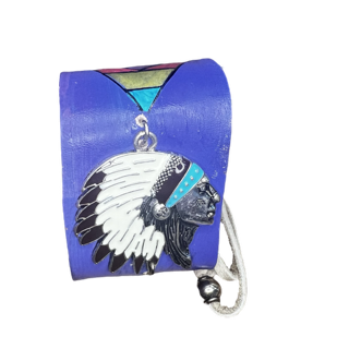 LTB Hand Cut Leather Bracelet