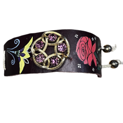 LTB Hand Cut Leather Bracelet