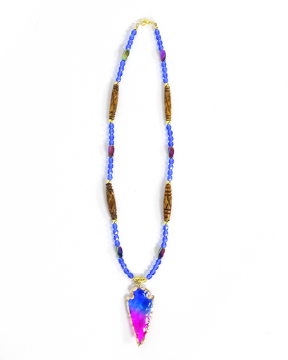 CP Glass Arrowhead Necklace