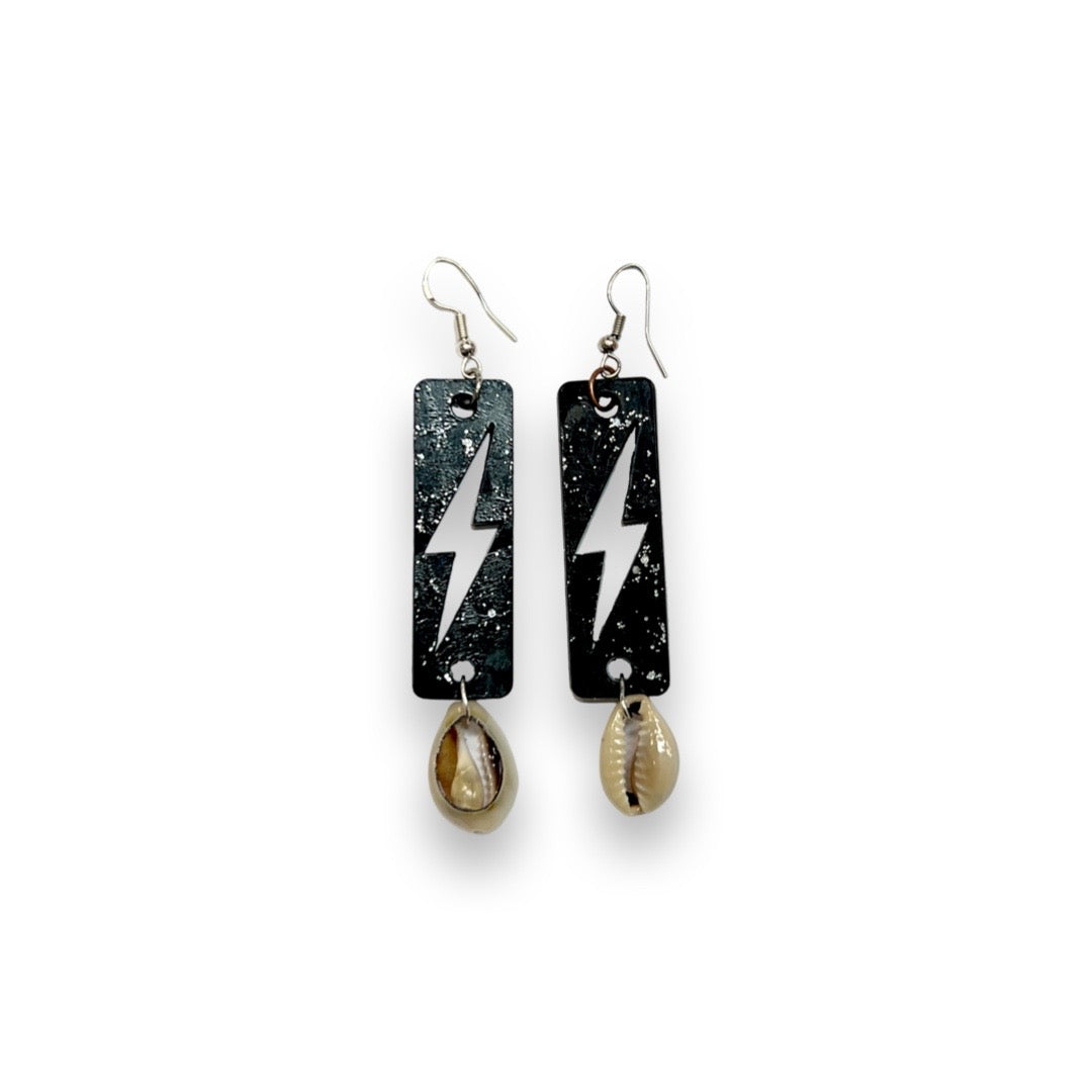 ZTB Beaded Cowrie Earring