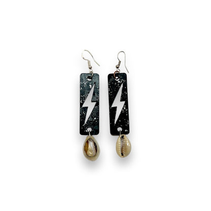 ZTB Beaded Cowrie Earring