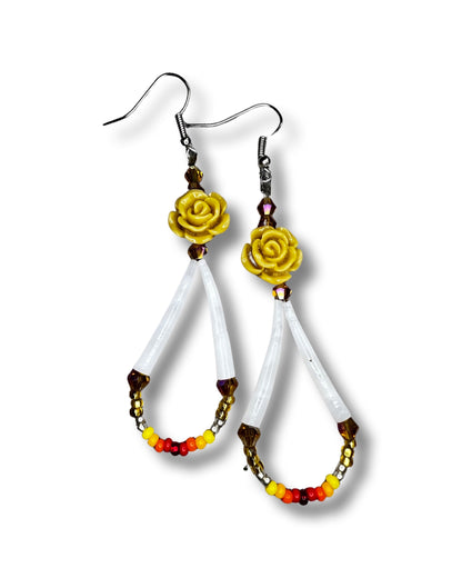 IREH Dentalium Loop Earring