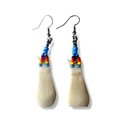IREH Elk Tooth Earrings