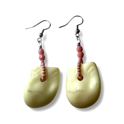 IREH Elk Tooth Earrings