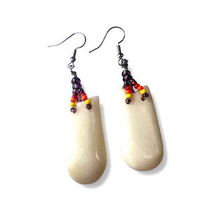 IREH Elk Tooth Earrings