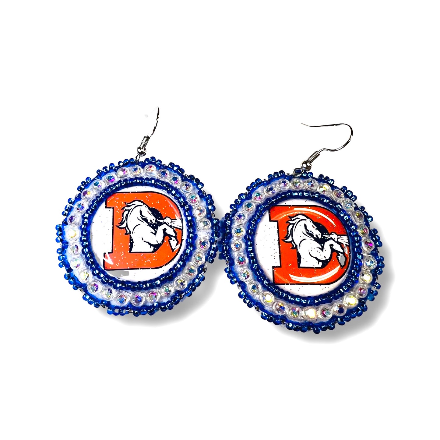 IREH Beaded Cab Earrings