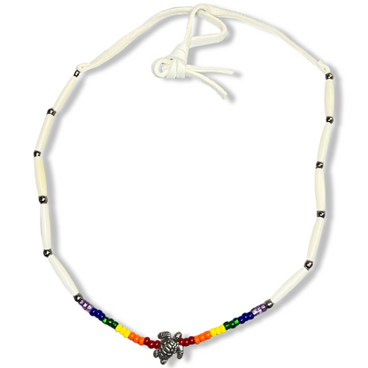 IREH Bead and Pipe Bone Necklaces