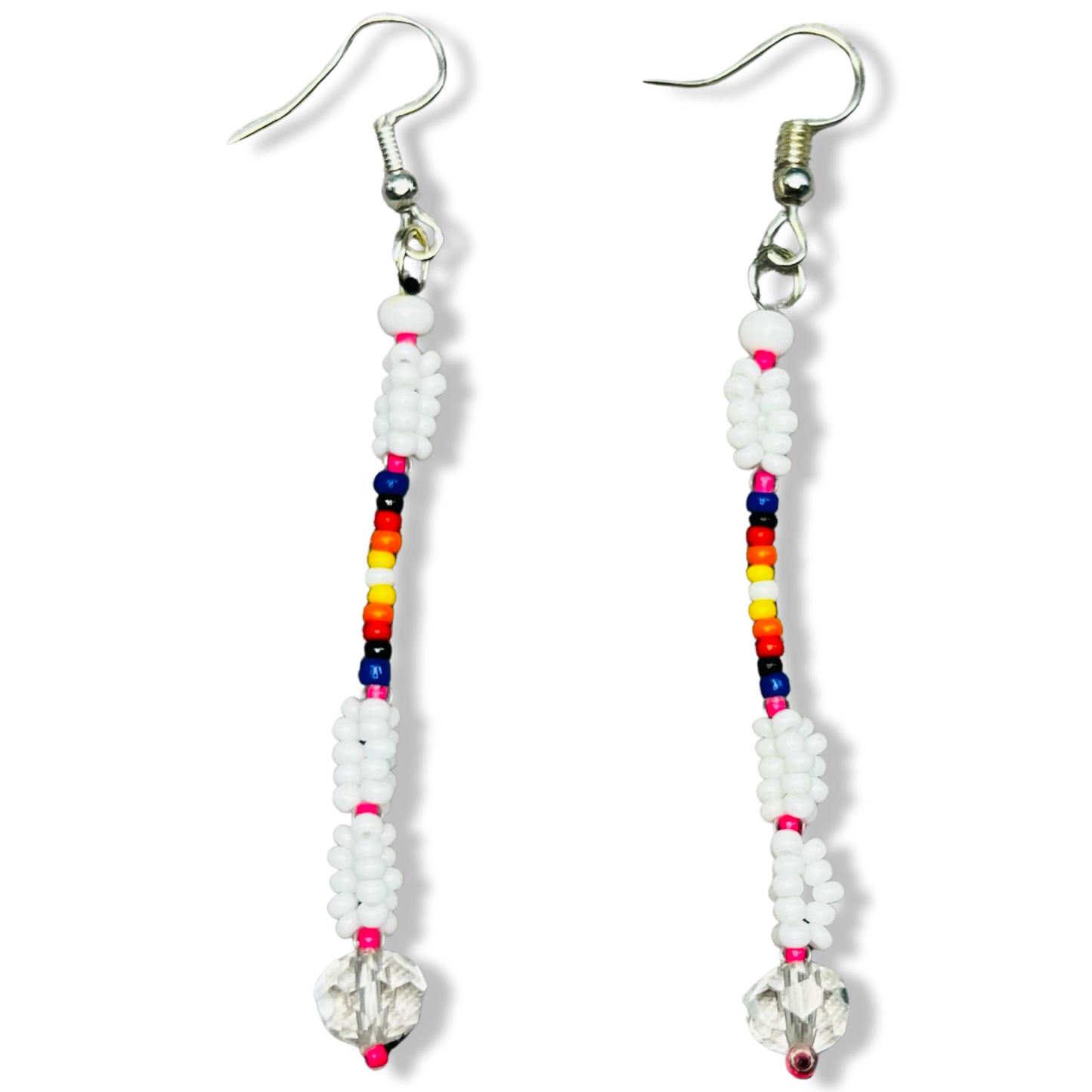 LZ Beaded Dangle Earrings